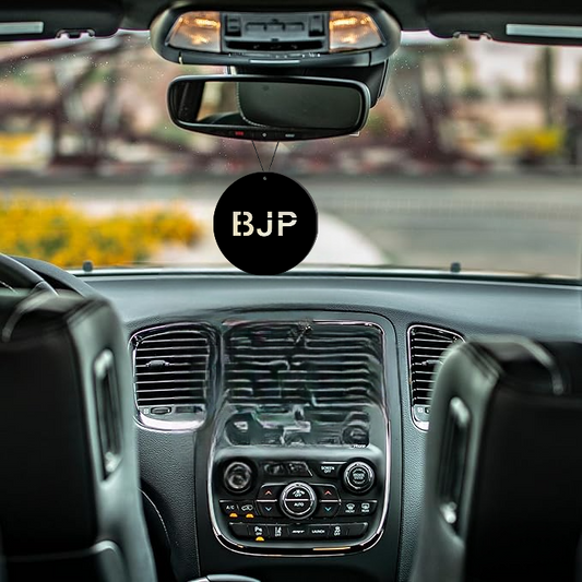 ShopTwiz BJP Support Symbol Car Hanging Decorative