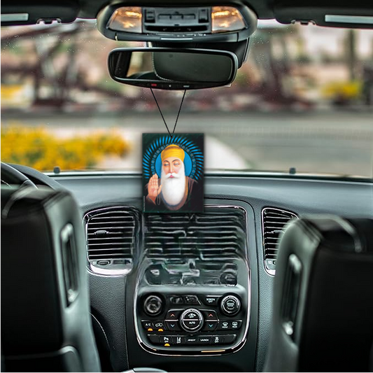 ShopTwiz Waheguru Eternal Blessings Car Hanging Decorative