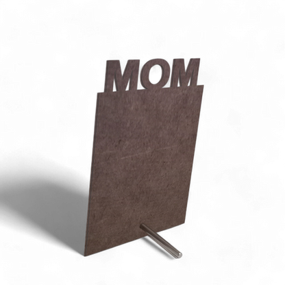 Mom Blank Stand Photo Frame for Sublimation Printing