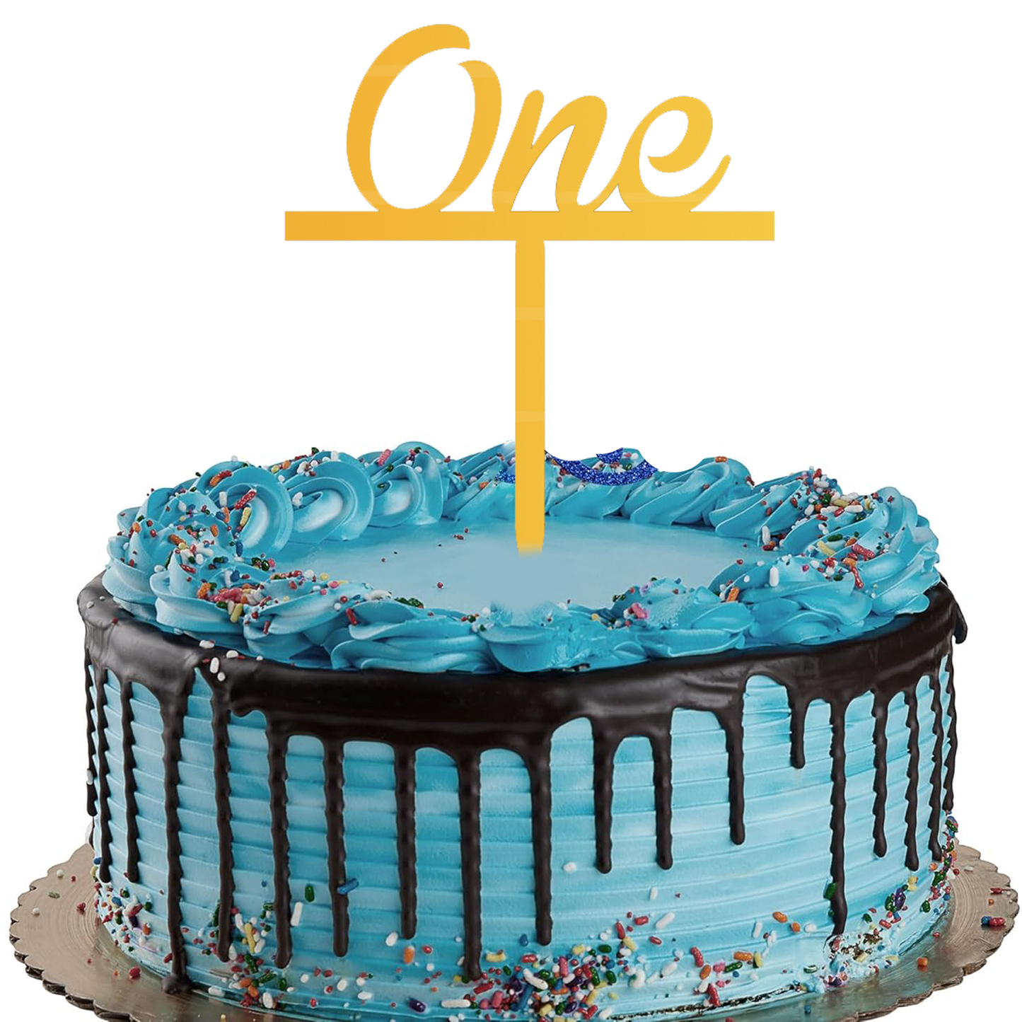 One Cake Topper