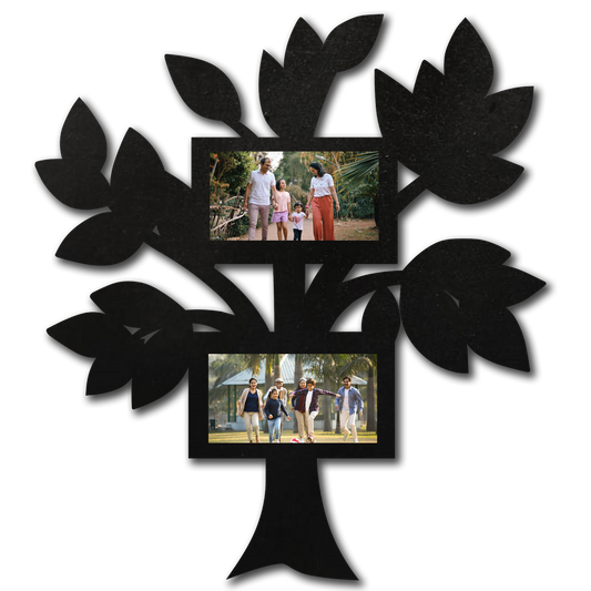 ShopTwiz Lovely Tree Collage Photo Frame with 2 photos ( Customizable )