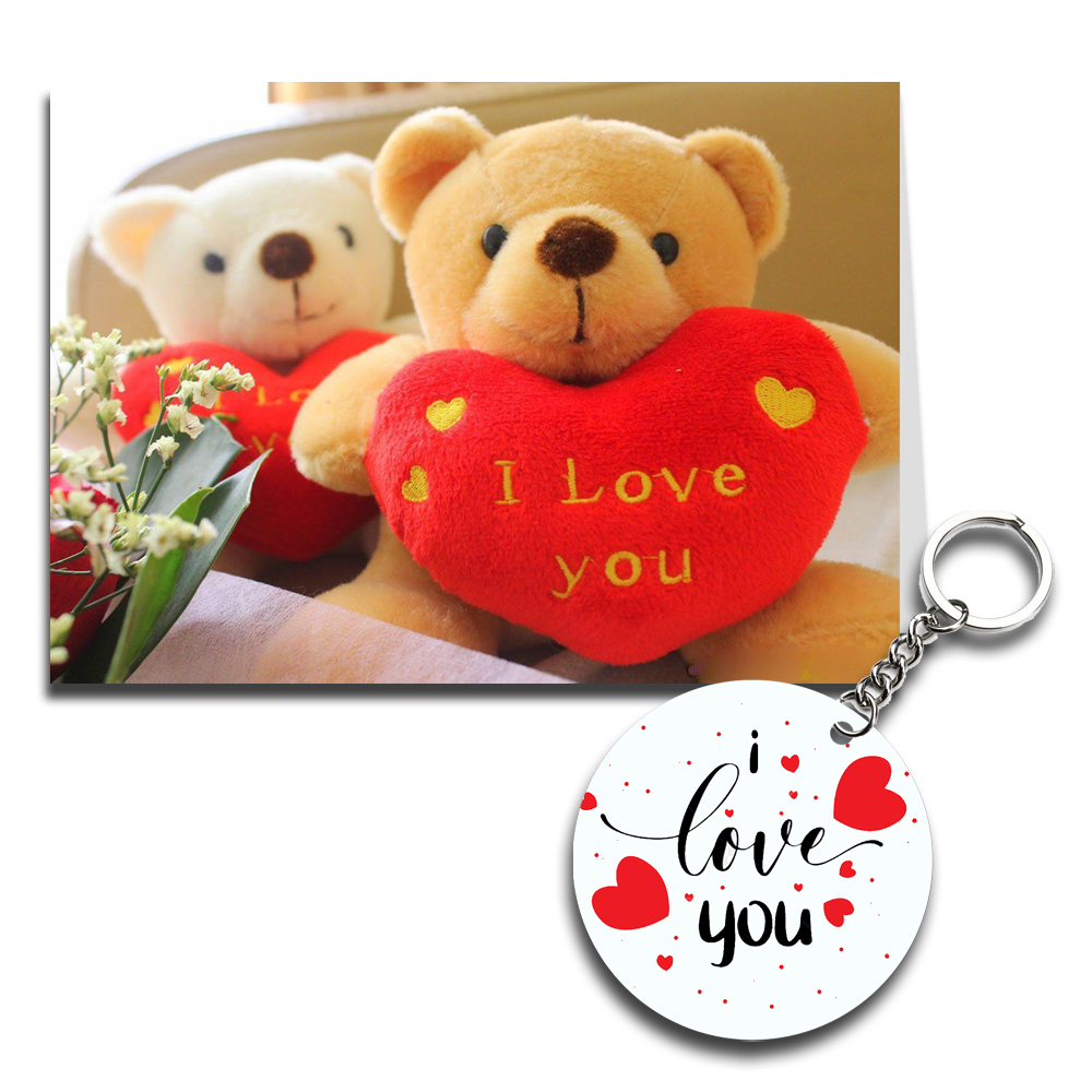 I Love You Printed Greeting Card