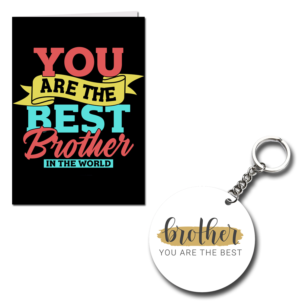 Best Brother Printed Greeting Card