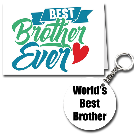 Best Bro Printed Greeting Card