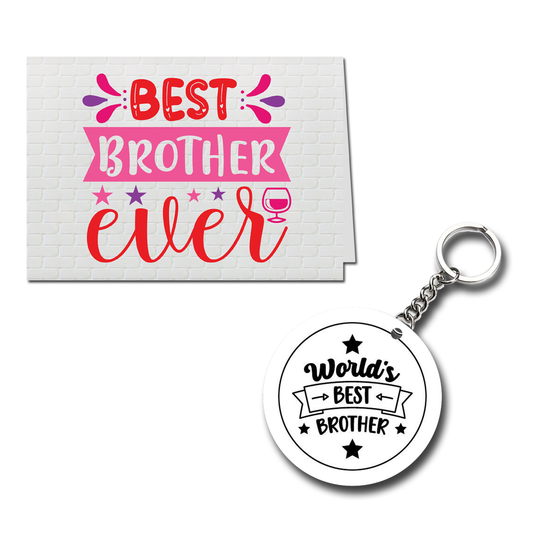 Best Brother Printed Greeting Card