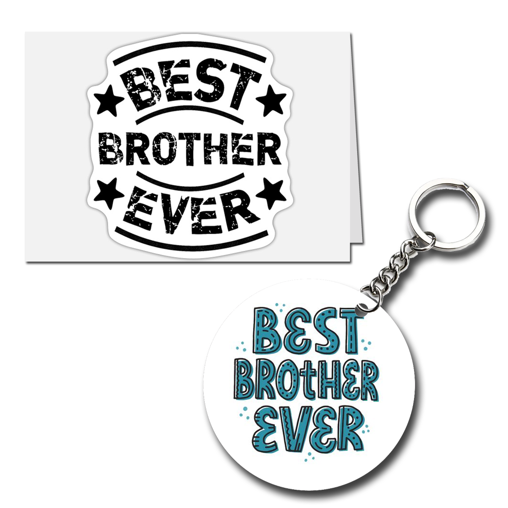 Best Brother Printed Greeting Card