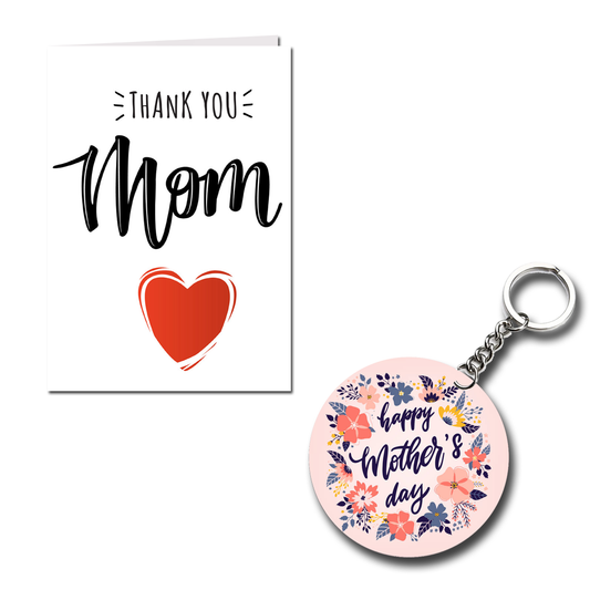 Thank You Mom Printed Greeting Card