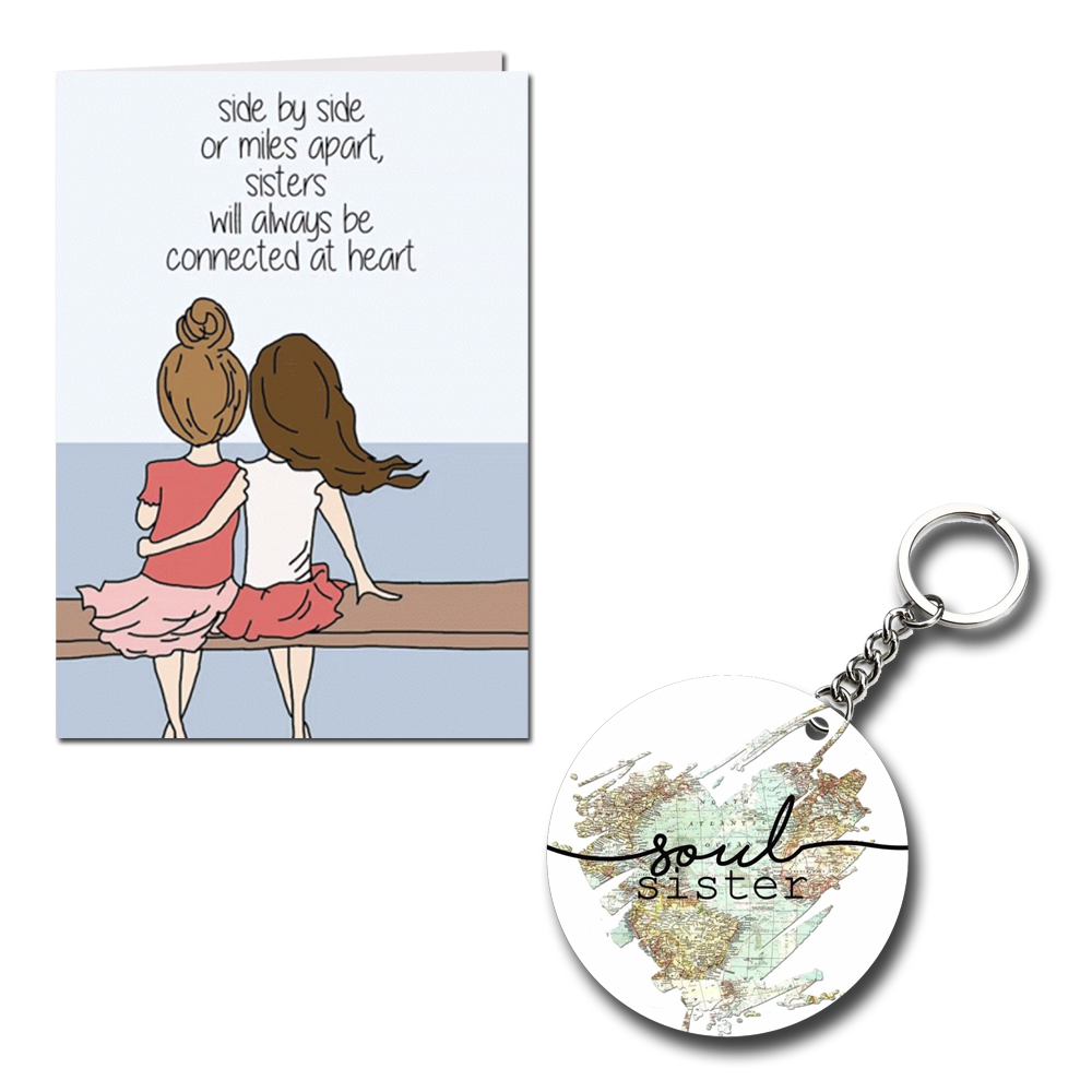 Sisters Printed Greeting Card