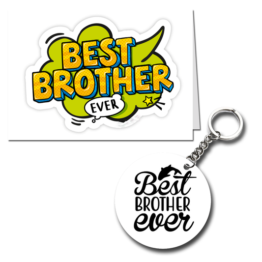 Best Brother Printed Greeting Card