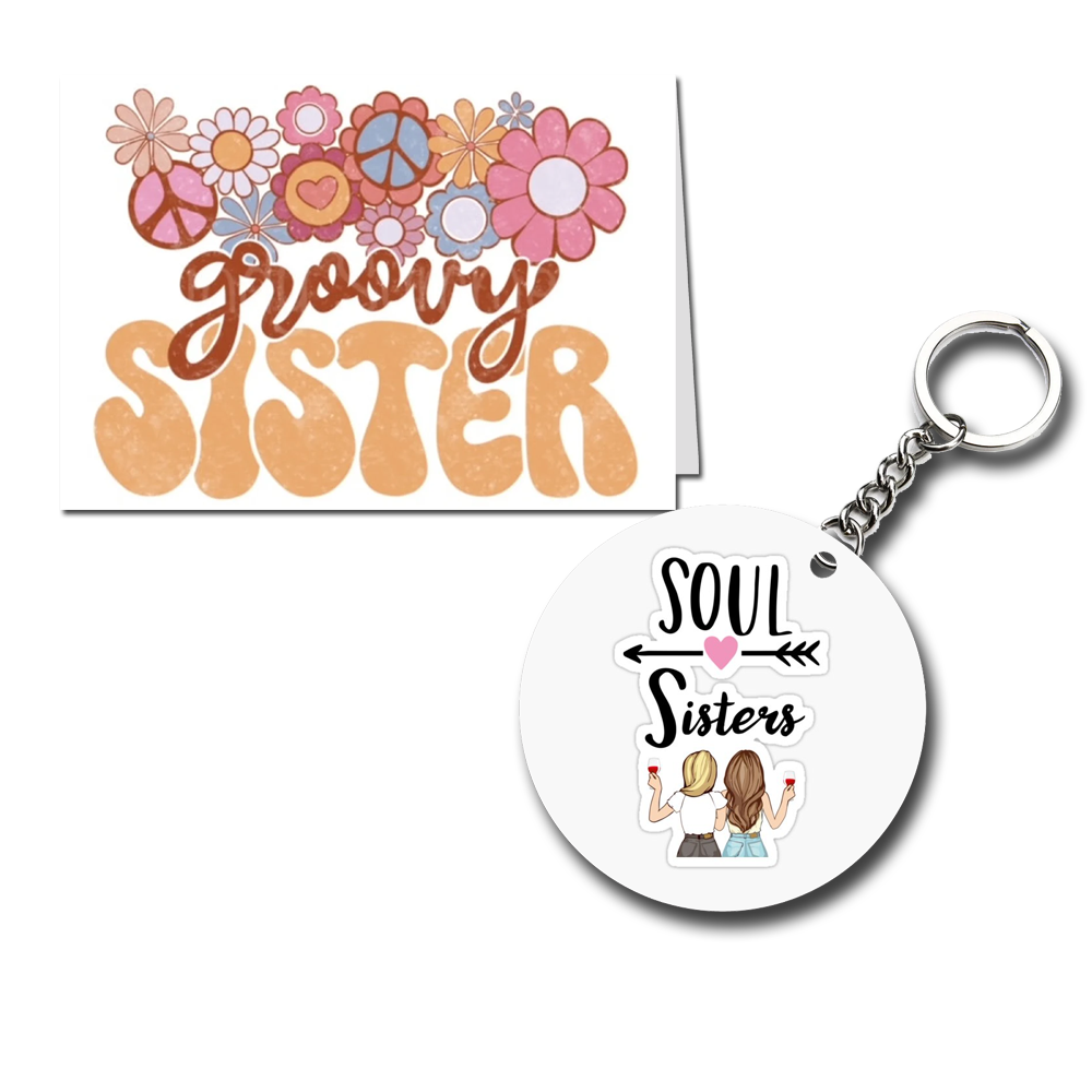 Soul Sister Printed Greeting Card
