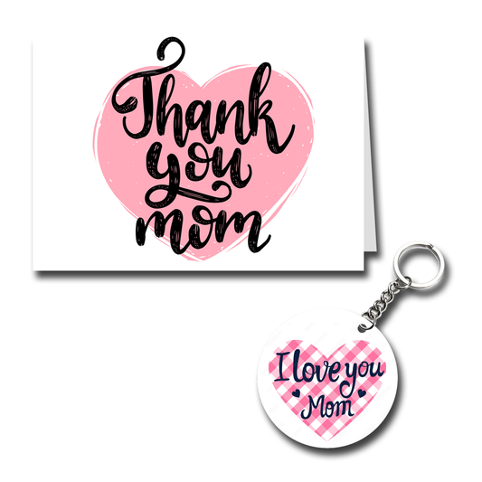 Thank You Mom Printed Greeting Card