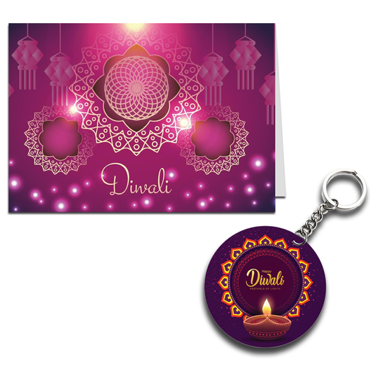 Happy Diwali Printed Greeting Card