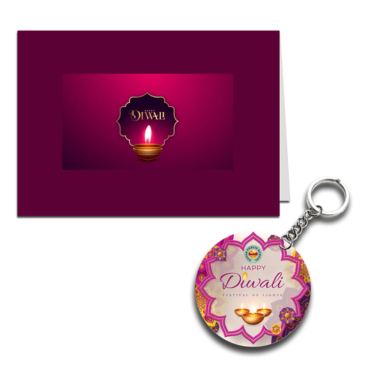 Happy Diwali Printed Greeting Card