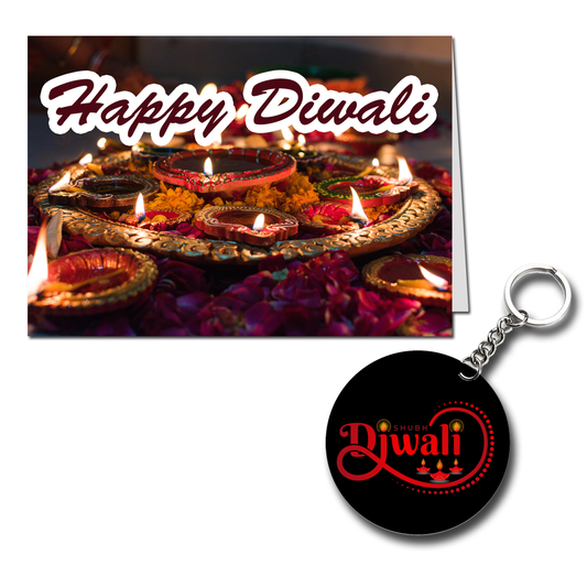 Happy Diwali Printed Greeting Card