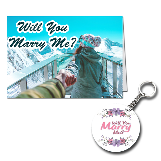 Will You Marry Me Printed Greeting Card