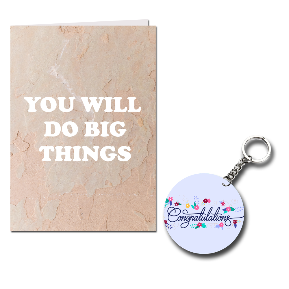 You Will Do Big Things Printed Greeting Card