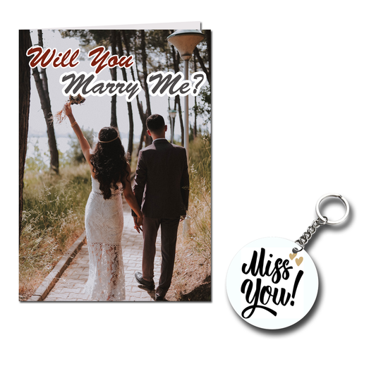 Will You Marry me Printed Greeting Card