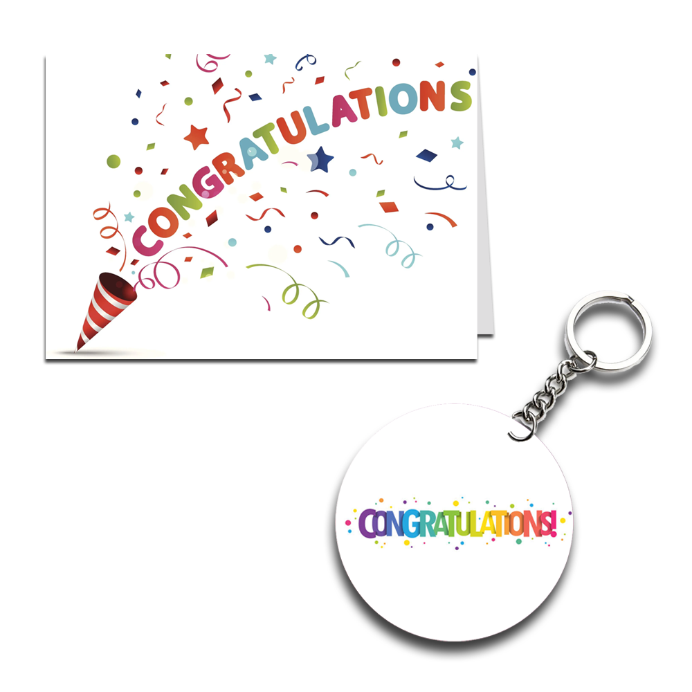 Congratulation Printed Greeting Card