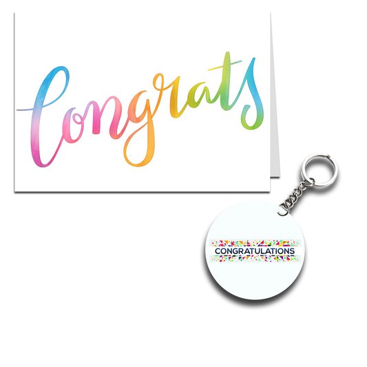 Congratulation Printed Greeting Card