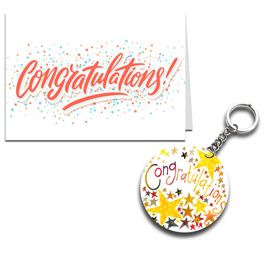 Congratulation Printed Greeting Card