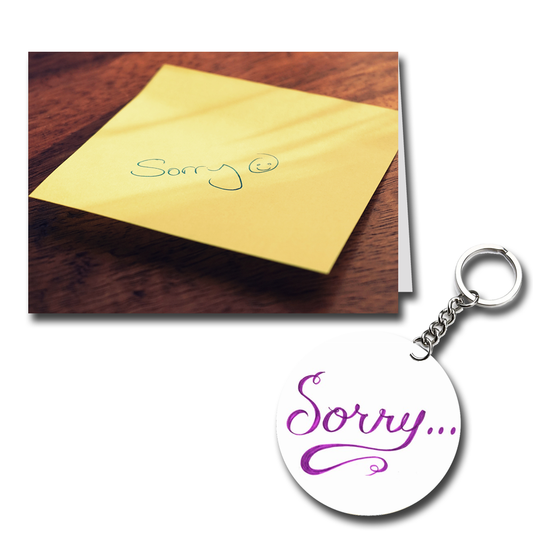 Sorry Printed Greeting Card