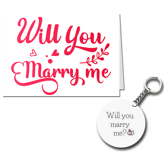 Will You Marry me Printed Greeting Card