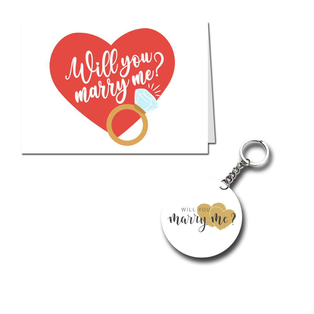 Will You Marry me Printed Greeting Card