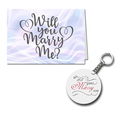 Will You Marry me Printed Greeting Card