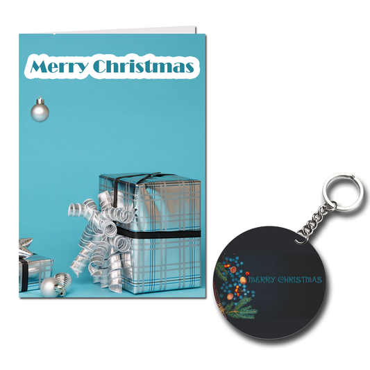 Merry Christmas Printed Greeting Card