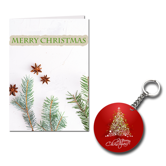 Merry Christmas Printed Greeting Card