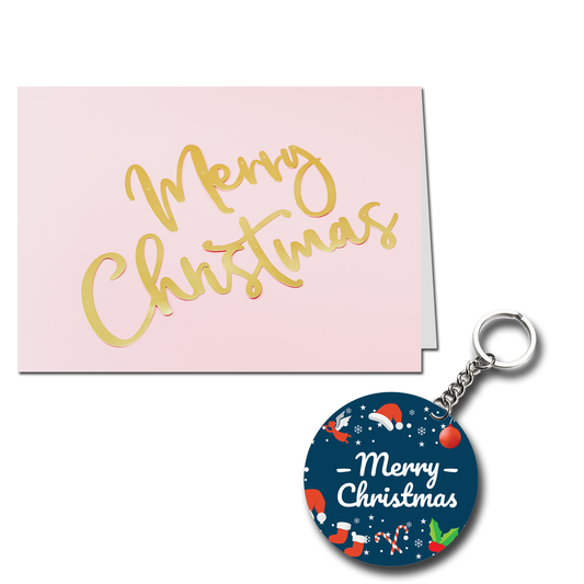 Merry Christmas Printed Greeting Card