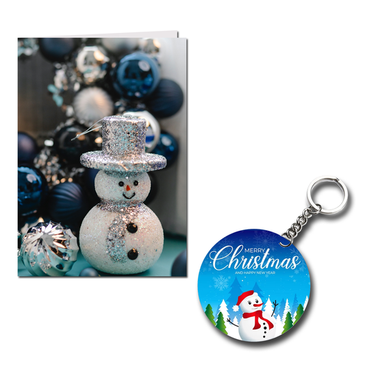 Merry Christmas Printed Greeting Card