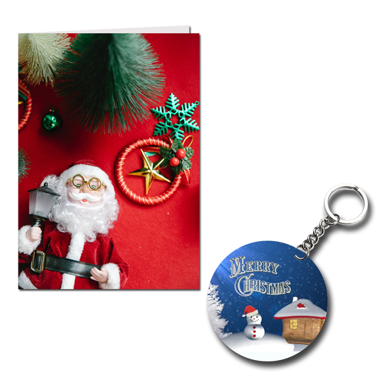 Merry Christmas Printed Greeting Card