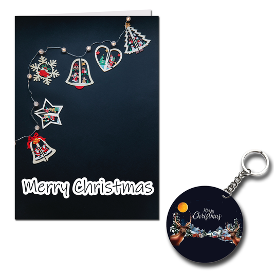 Merry Christmas Printed Greeting Card