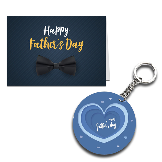 Happy Fathers Day Printed Greeting Card