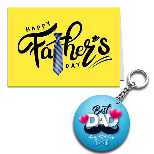 Happy Fathers Day Printed Greeting Card