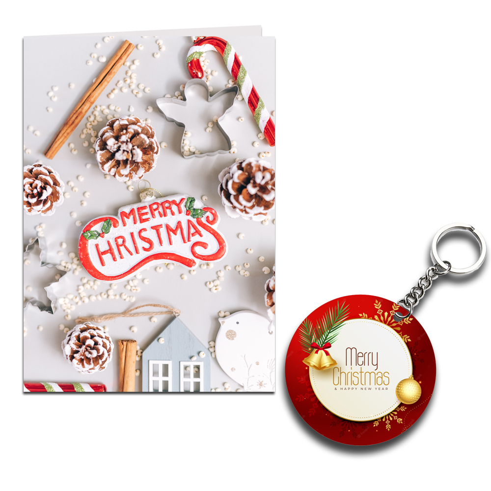 Merry Christmas Printed Greeting Card