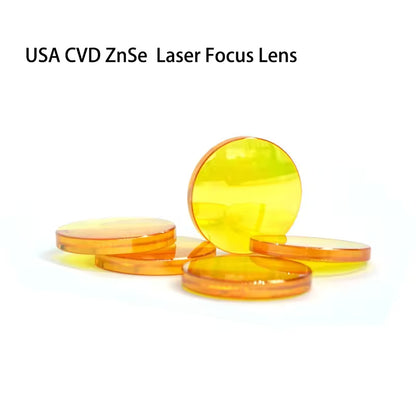 Optical Laser Cutting Machine Focus Lens / USA CVD ZnSe CO2 Laser ZnSe Focus Lens