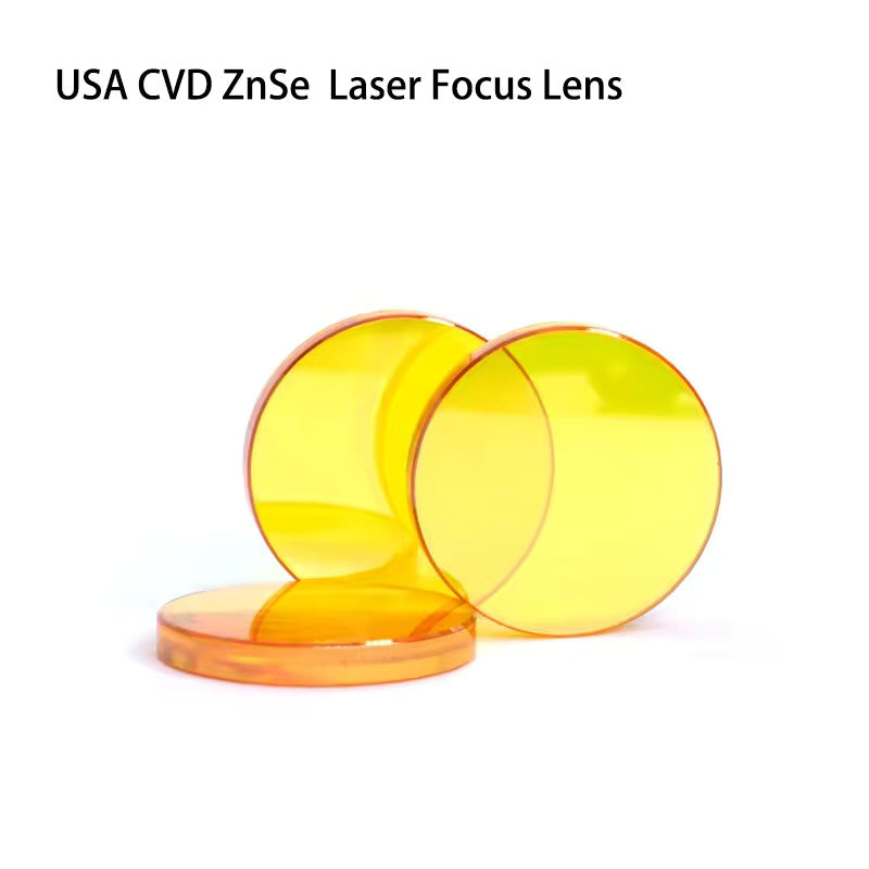 Optical Laser Cutting Machine Focus Lens / USA CVD ZnSe CO2 Laser ZnSe Focus Lens