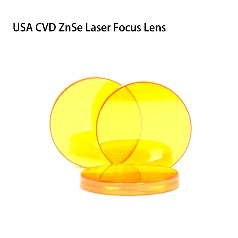 Optical Laser Cutting Machine Focus Lens / USA CVD ZnSe CO2 Laser ZnSe Focus Lens