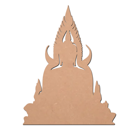 Buddha MDF Cutouts for Art and Craft Work / Craft Shapes