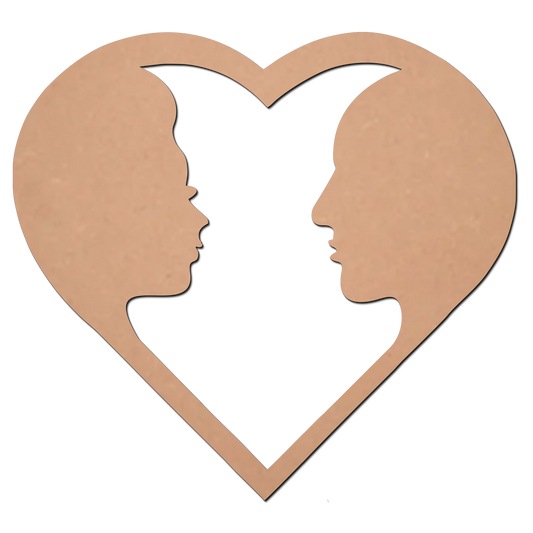 Love Art MDF Cutouts for Art and Craft Work / Craft Shapes
