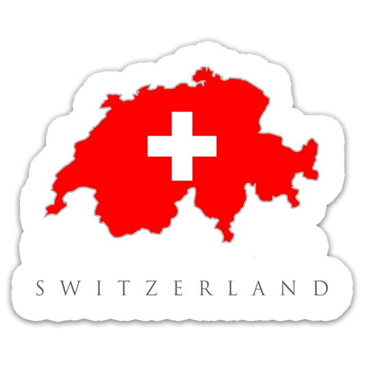 ShopTwiz Switzerland Beauty City Fridge Magnet and Door Magnets