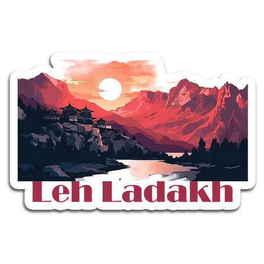 ShopTwiz Leh Ladakh Cool City Fridge Magnet and Door Magnets