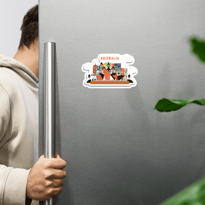 ShopTwiz Australia Beautiful City Fridge Magnet and Door Magnets
