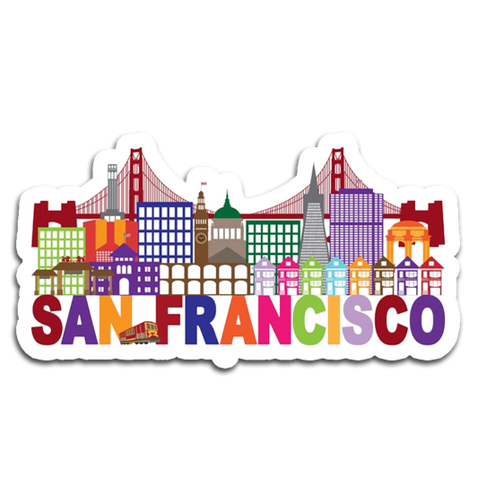 ShopTwiz San Francisco  Door Magnets And City Fridge Magnet