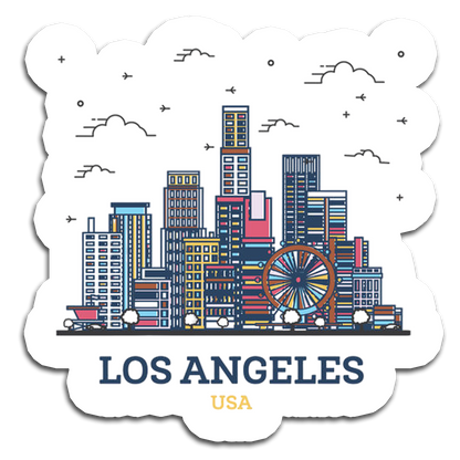 ShopTwiz Los Angeles USA City Fridge Magnet And  Beauty Door Magnets