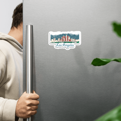 ShopTwiz Los Angeles City  Fridge Magnet And  Beauty Door Magnets Amazing  City