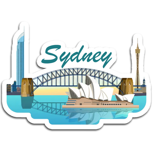 ShopTwiz Sydney Tour City  Fridge Magnet And  Beauty Door Magnets