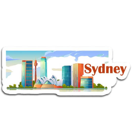 ShopTwiz Sydney Amazing City  Fridge Magnet And  Beauty Door Magnets